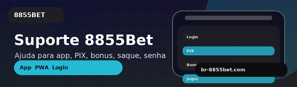 8855Bet suporte